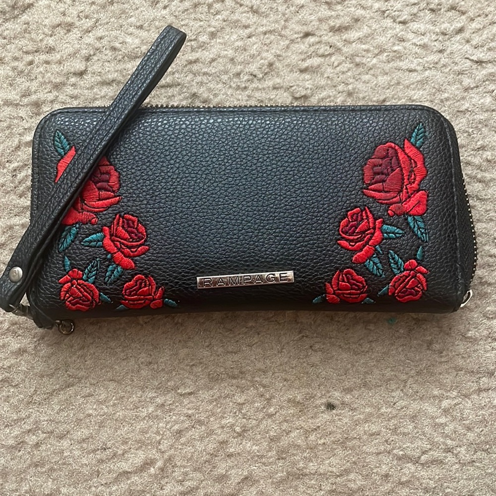 Rampage Rose Wallet/Wristlet
